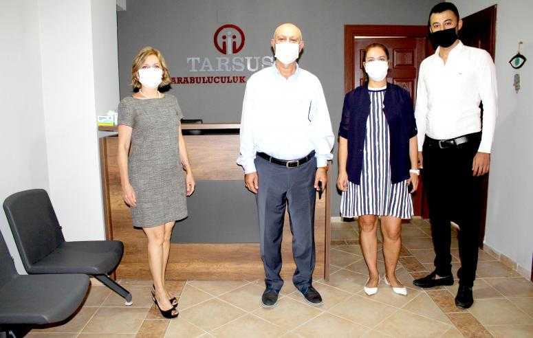 TTB BAŞKANI KAYA, TARSUS ARABULUCULUK MERKEZİ’NE ZİYARET
