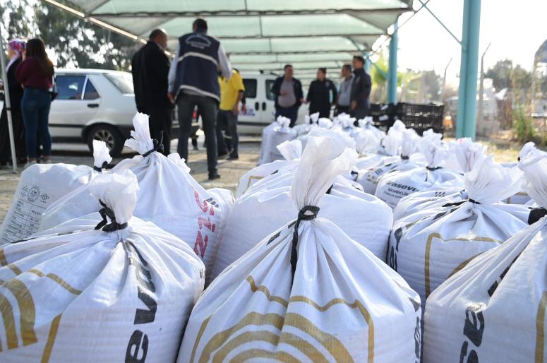 Tarsus Belediyesi Çiftçilere Ücretsiz Ata Tohum Buğday Dağıttı