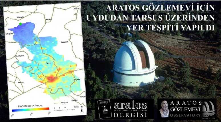 ARATOS GÖZLEMEVİ İÇİN UYDUDAN TARSUS’TA YER TESPİTİ