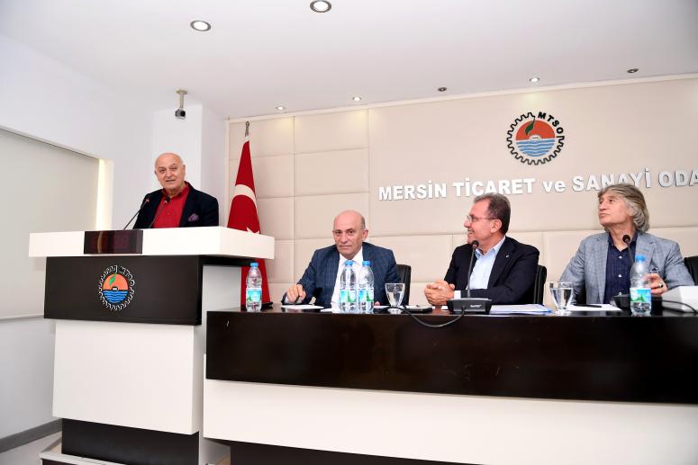 BAŞKAN SEÇER MTSO’NUN KONUĞU OLDU