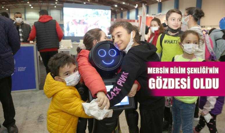 TOROSLAR BELEDİYESİ’NİN MİNİ ADA ROBOTU MERSİN BİLİM ŞENLİĞİ’NİN GÖZDESİ OLDU