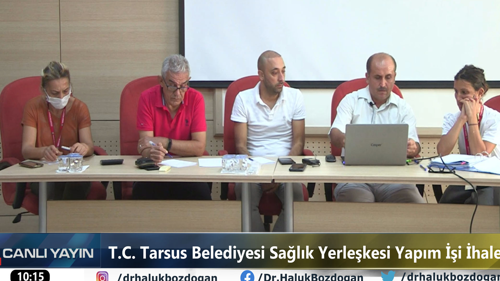 TARSUS’TA SAĞLIK YERLEŞKESİ YAPIM İŞİ İHALESİ CANLI YAYINLANDI