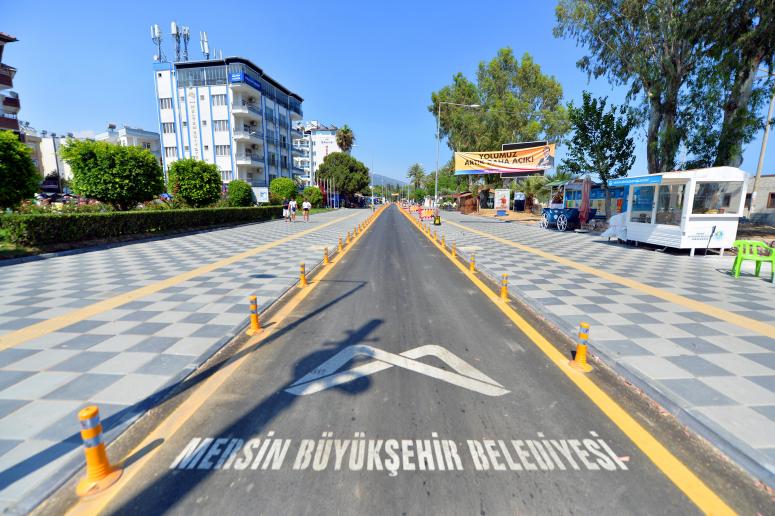 BÜYÜKŞEHİR’İN DOKUNUŞLARI ANAMUR’UN ÇEHRESİNİ DEĞİŞTİRİYOR