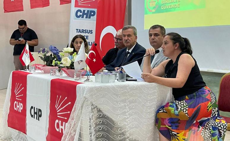 TARSUS CHP’DEN SEÇİM GÜVENLİĞİ BİLGİLENDİRME TOPLANTISI