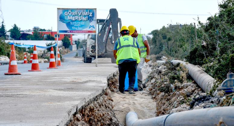 MESKİ, 2 MAHALLENİN DAHA İÇMESUYU KAPASİTESİNİ ARTTIRDI