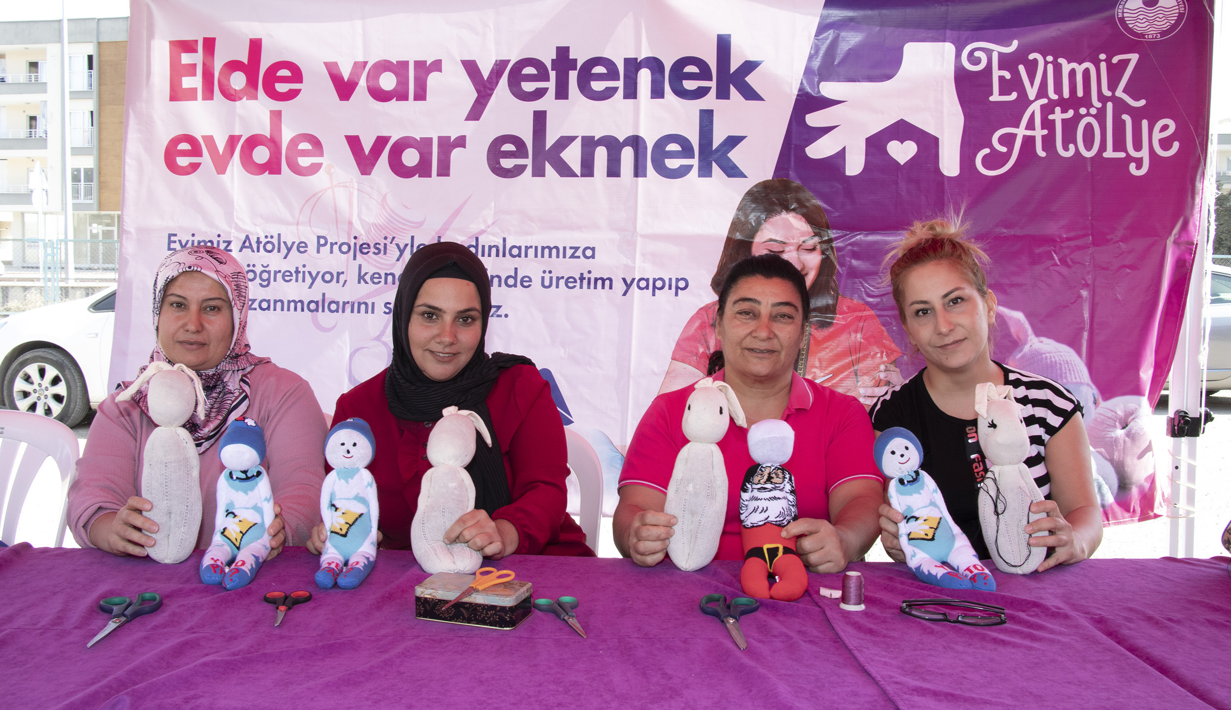 Mersin Büyükşehir Evimiz Atölye İle 1.000 Kadına Ulaştı