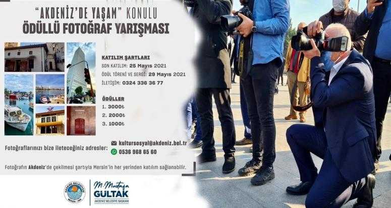 AKDENİZ BELEDİYESİ’NDEN ÖDÜLLÜ FOTOĞRAF YARIŞMASI
