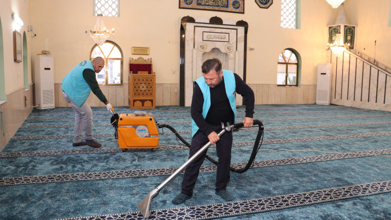 Toroslar’da Tüm İbadethaneler Tertemiz