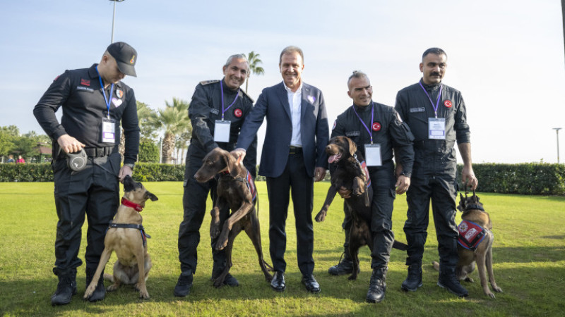 ‘Köpekli Arama Kurtarma Çalıştayı’ Mersin’de Başladı