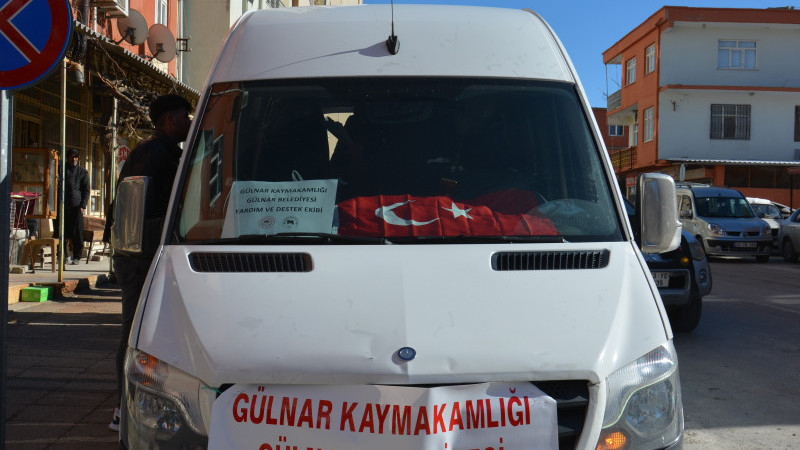 Gülnar Belediyesi Deprem Bölgesine Yeni Destek Ekibini ve Ekipmanlarını Gönderdi