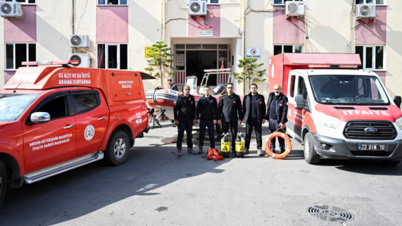 Büyükşehir’in Dalgıçları, Şanlıurfa’ya Ulaşmak Üzere Yola Çıktı 