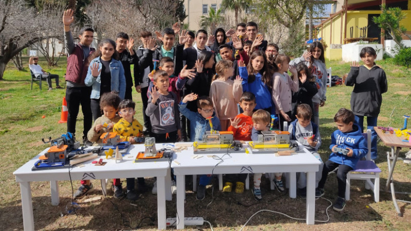 Berdan Konukevi’nde Kalan Çocuklar Hem Eğlendi Hem Öğrendi 