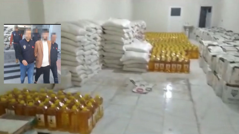 Mersin’den Depremzedeler için Gönderilen 25 Ton Gıda Malzemesini  Çalan Şahıslar Yakalandı