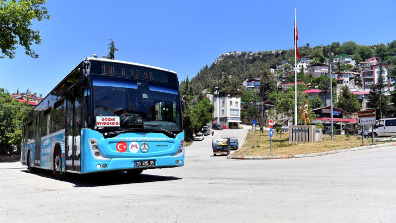 Mersin Haber/ Büyükşehir Kırsala Otobüs Sefer Sayısını Artırdı