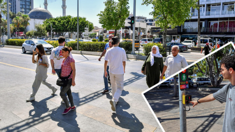 Mersin Büyükşehir’den ‘Butonlu Yaya Geçidi Sinyalizasyon Sistemi’