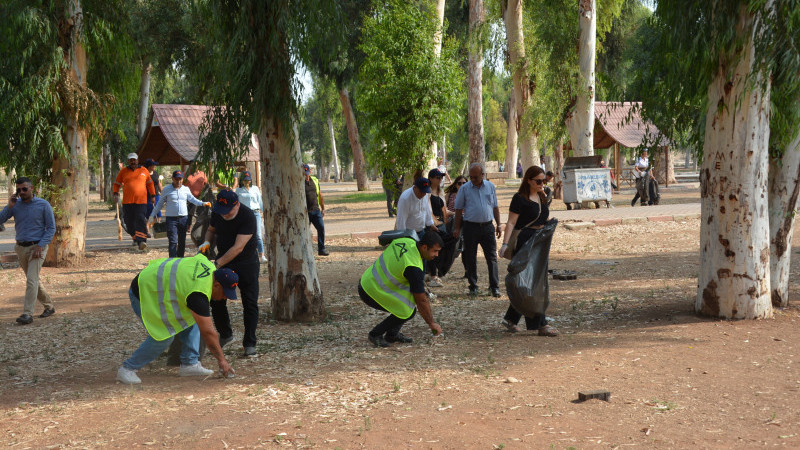 Mersin Haber/ Berdan Barajı Mesire Alanında Farkındalık Temizliği Yapıldı
