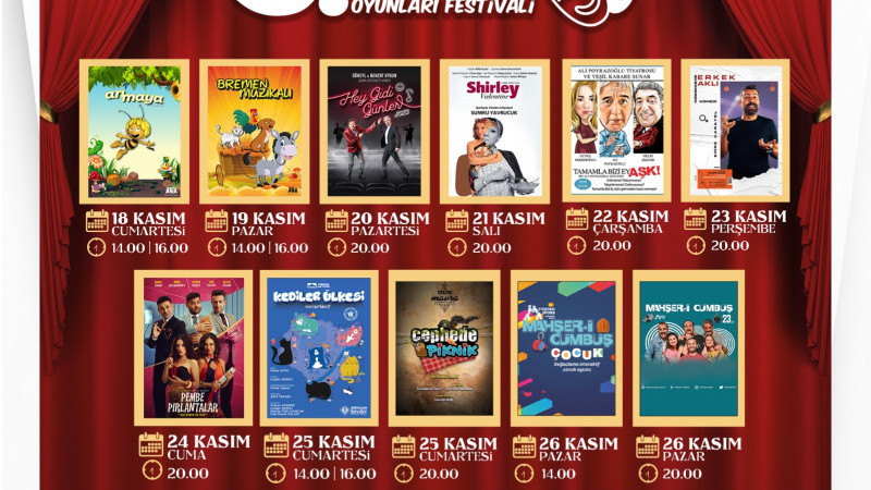 Mersin Haber/ 3. Yenişehir Komedi Oyunları Festivali 18 Kasım’da başlıyor