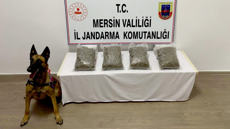 Mersin’de Uyuşturucu Operasyonu 2 kişi tutuklandı