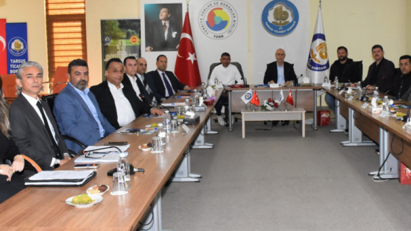 Tarsus Ticaret Borsası Yılın Son Meclis Toplantısını Yaptı