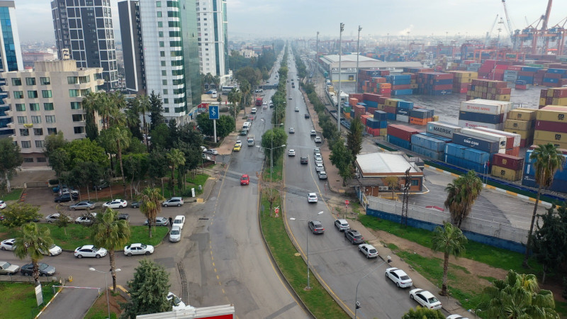 LİMAN YOLU GÜZERGAHI YAPILAN ÇALIŞMA İLE RAHATLAYACAK