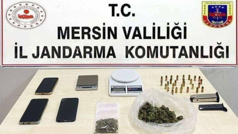Mersin’de  Uyuşturucu Operasyonu; 2 Tutuklu 