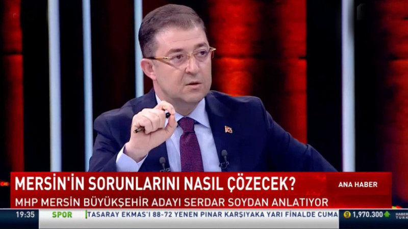 Mersin Haber/ Soydan: “Kimsenin Alın Teriyle Oynamayacağız”