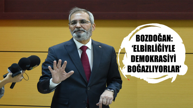 Başkan Bozdoğan, “MHP, DEM, İyi Parti Ve CHP’nin İş Birliği Ve İmzalarıyla Adaylığım Gasp Ediliyor”