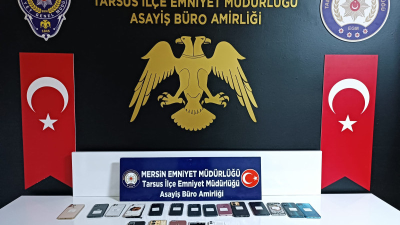 Mersin-Tarsus’ta Cep Telefonu Hırsızı Yakalandı
