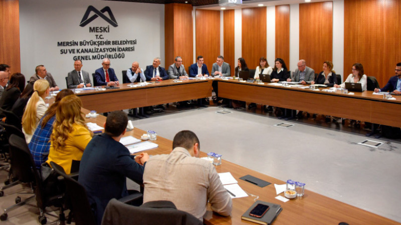 Mersin Haber/ MESKİ, IFC ve EBRD Yetkilileri Tarafından Ziyaret Edildi