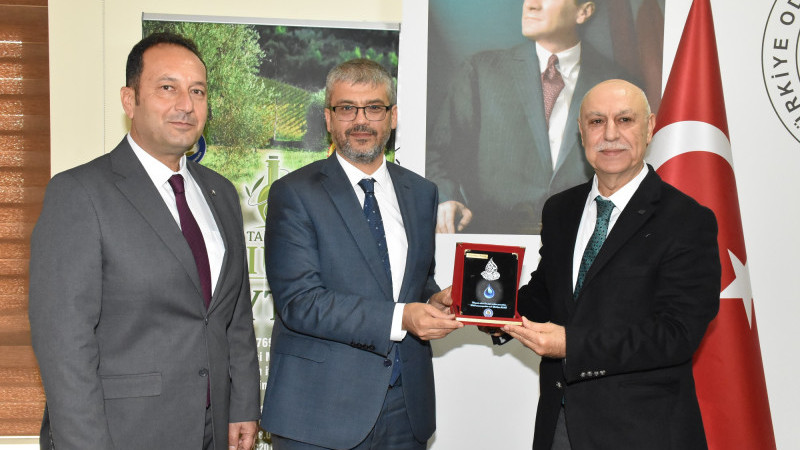 Şubat Ayı Borsa Meclisine Tarsus Üniversitesi Rektörü Prof. Dr. Orhan Aydın Misafir oldu