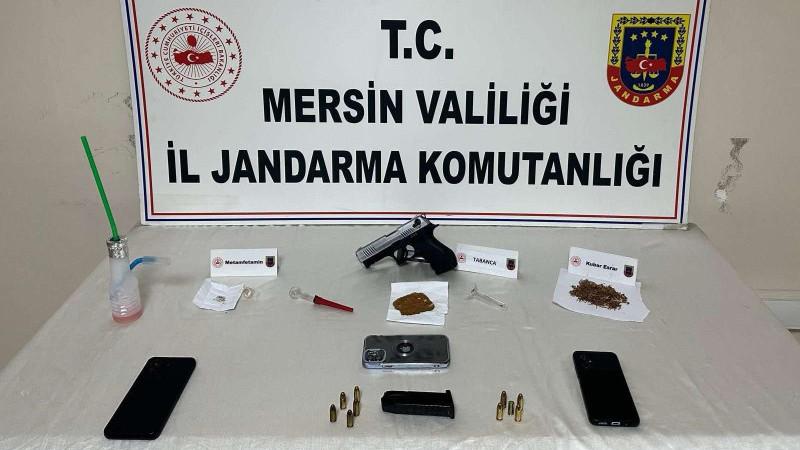 MERSİN’DE UYUŞTURUCU MADDE OPERASYONU