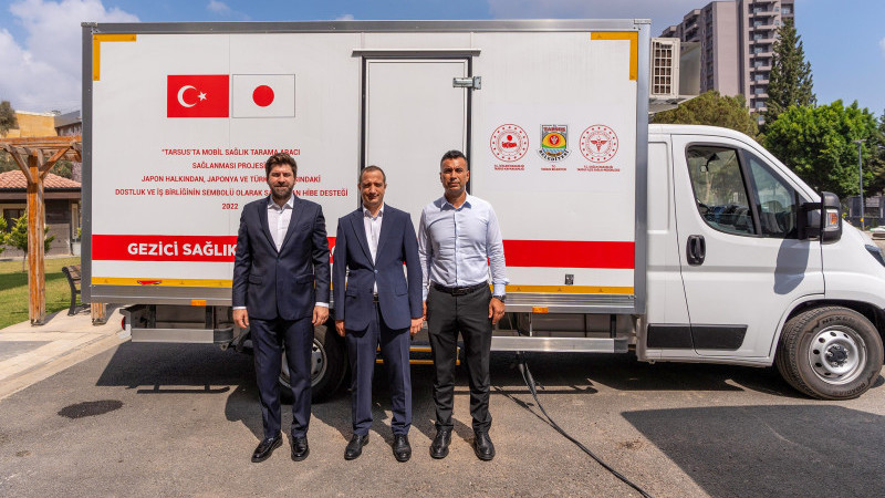 TARSUS’TA GEZİCİ SAĞLIK HİZMET ARACI FAALİYETE BAŞLIYOR