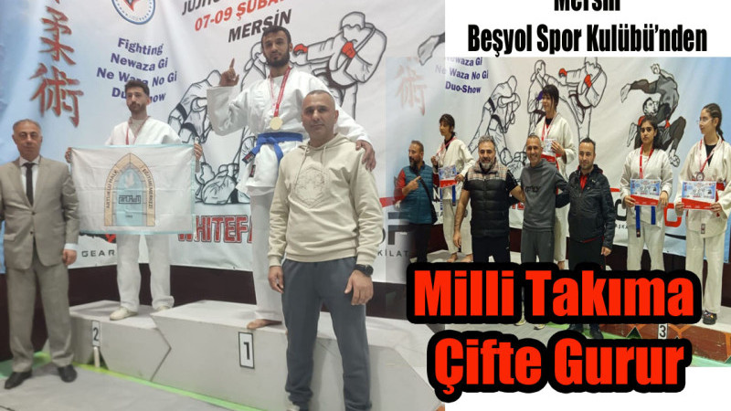 Mersin Beşyol Spor Kulübü’nden Milli Takıma Çifte Gurur