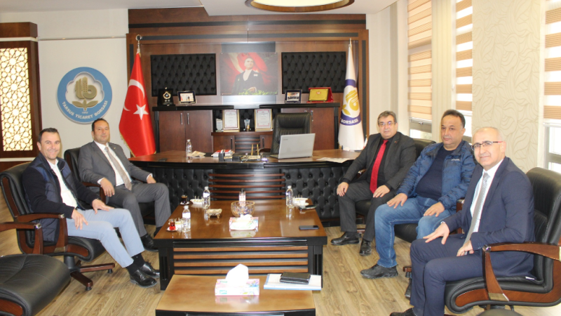 Karadağ ve Ateş Borsayı Ziyaret Etti
