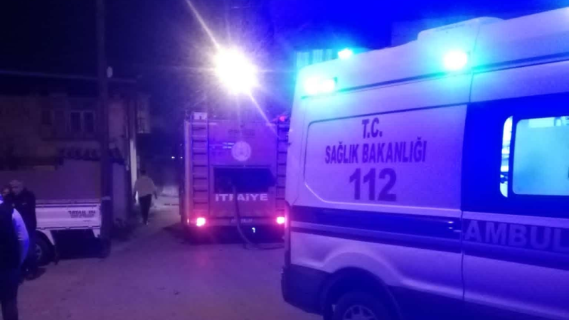 Tarsus'ta ev yangını, 1 kişi yaşamını yitirdi 