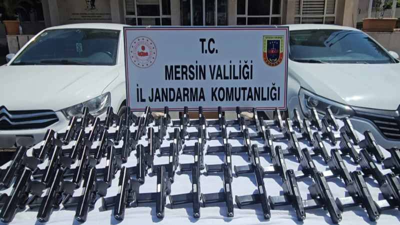 Mersin’de Silah Kaçakçılarına Operasyon: 2 Tutuklama
