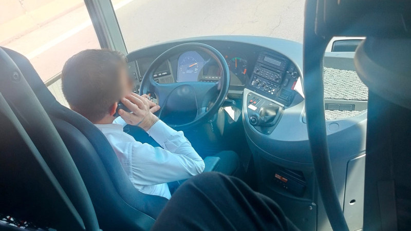 Mersin’de Otoyol Jandarmasından Sivil Trafik Denetimi