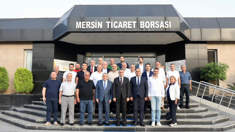 Mersin Valisi Atilla Toros, Mersin Ticaret Borsası Meclis Toplantısı’na Katıldı