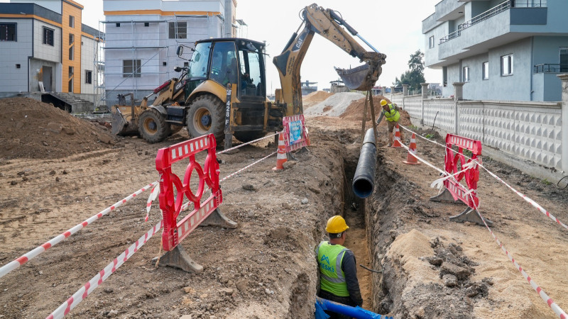 MESKİ, TARSUS İLÇESİNİN YENİ YERLEŞİM BÖLGELERİNE ATIK SU ALTYAPISI KAZANDIRDI