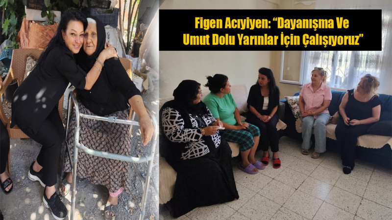 CHP Tarsus İlçe Kadın Kolları Ev Ziyaretlerine Devam Ediyor