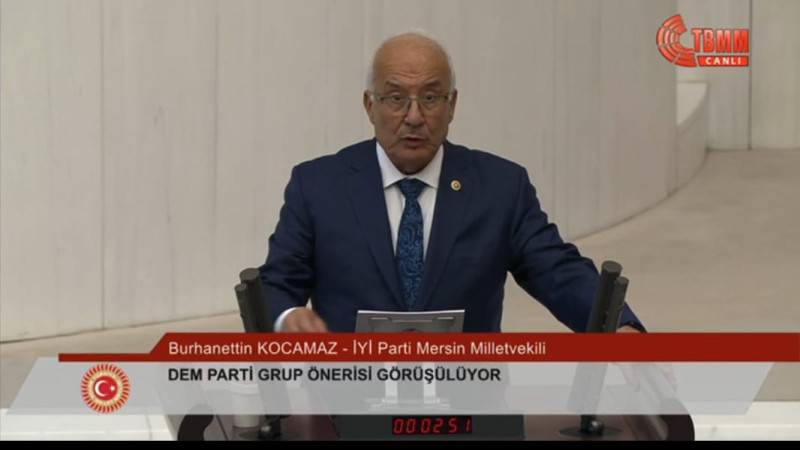 İYİ Parti Mersin Milletvekili Kocamaz: Yerli Üretici Unutuldu, Destek Dışa Gitti