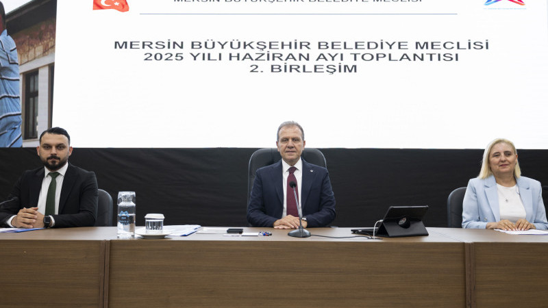 Mersin Büyükşehir Belediye Meclisi’nin Haziran Ayı 2. Birleşimi Gerçekleştirildi