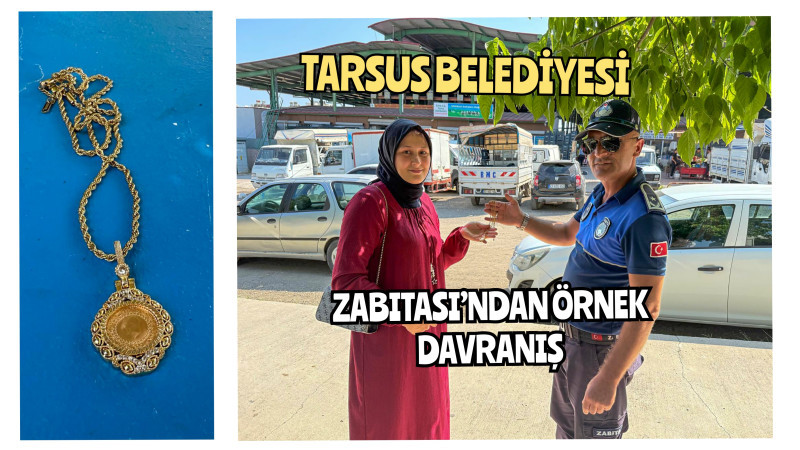 ZABITA EKİPLERİ KAYIP ZİYNET EŞYASINI SAHİBİNE TESLİM ETTİ