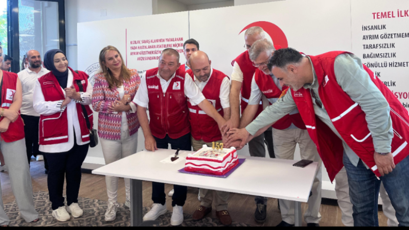 Türk Kızılay 157. Yılını Mersin’de Coşku ve Gururla Kutladı
