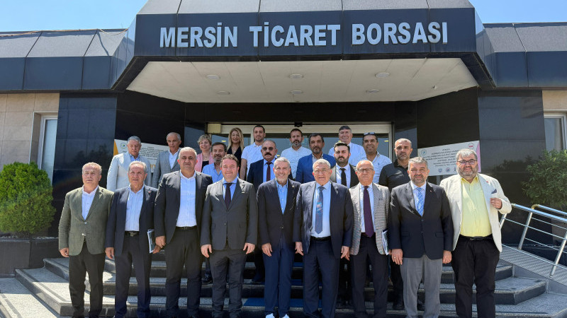 MHP Mersin Milletvekili Uysal, MEP ve MTSO Yöneticileriyle Buluştu 