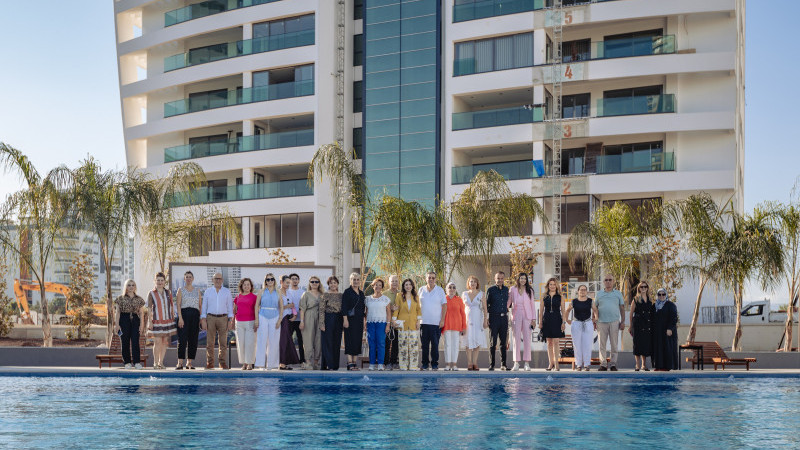 GİŞKAD Üyeleri, Mersin’in Yeni Prestij Projesi Nerissa MEFA’da Buluştu