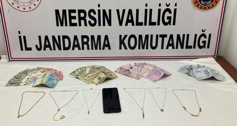 ANTALYA’DA  HIRSIZLIK YAPAN ŞAHIS MERSİN’DE YAKALANDI