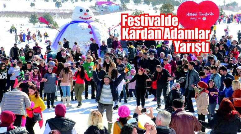 TOROSLAR 2. KAR FESTİVALİ’NİN İKİNCİ GÜNÜNDE COŞKU DAHA DA ARTTI