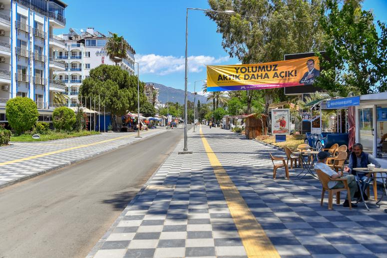 MERSİN BÜYÜKŞEHİR’DEN ANAMUR’DA TARİHİ YOL ÇALIŞMASI