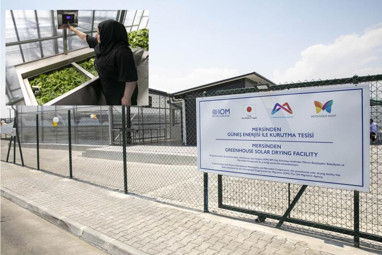 MERSİNDEN GÜNEŞ ENERJİSİ İLE KURUTMA TESİSİ’NDE HEM YEREL ÜRETİCİ HEM DE KADINLAR DESTEKLENİYOR